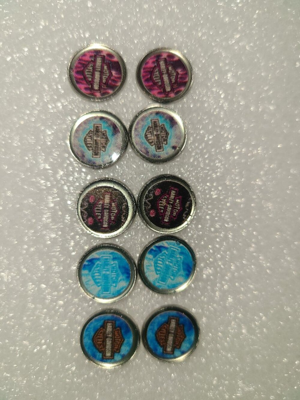 Stainless steel earring lot of 6